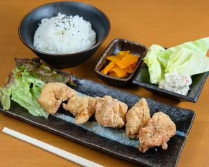 ジョニーのからあげ 骨なしからあげ弁当 5個 Bonless Fried Chicken Bento Box 5pcs