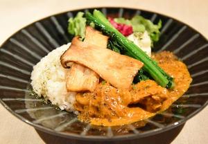 ポークカレー(日替わり野菜付き)