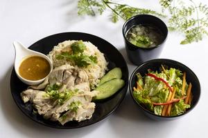 カオマンガイ、グリーンカレーWセット