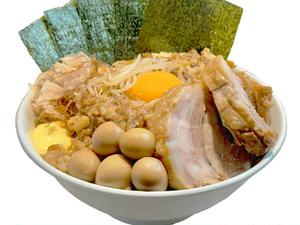 特製大汁なし豚2枚(茹で麺)