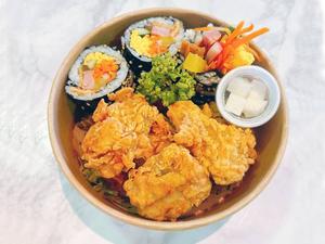 hana弁当(ツナマヨキンパ＆チキン)