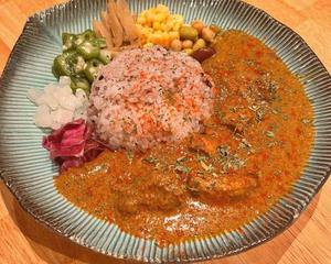 スパイスチキンカレー(辛口)