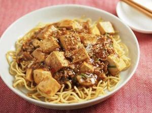 人気定番 麻婆豆腐焼きそば