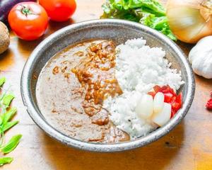 自家製カレーライス Homemade Curry and Rice