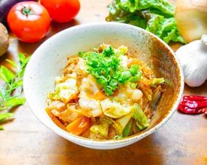 ホルモン丼 Offal Rice Bowl