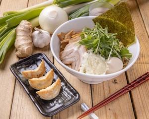 節そば+餃子セット(3個)