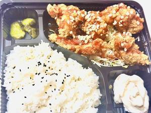 満足ヤンニョムソス付き弁当