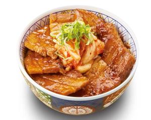 キムチ豚バラ丼〈大盛〉Kimchi Pork Belly Bowl Large