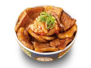 キムチ豚バラ丼〈特盛〉Kimchi Pork Belly Bowl Extra Large
