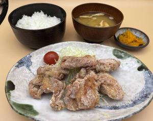 鶏もも竜田揚げ定食