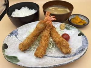 エビフライ定食