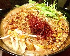 豆乳汁なし坦々麺 激辛6倍