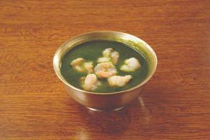 海老とほうれん草カレー Shrimp and Spinach Curry
