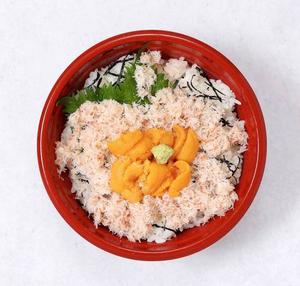 雲丹カニ丼