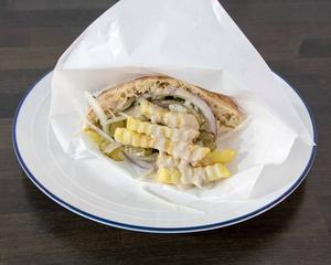 サビーフ ピタサンド Sabich with Pita bread