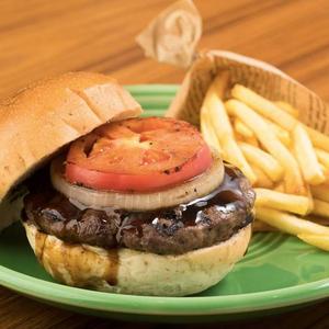 ビーフ100% HIBACHI グリルバーガー 100% Beef HIBACHI Grilled Burger