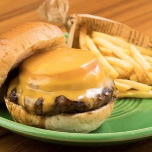 ビーフ100% HIBACHI グリルチーズバーガー 100% Beef HIBACHI Grilled Cheeseburger