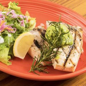 カジキマグログリルステーキ Grilled Swordfish Steak