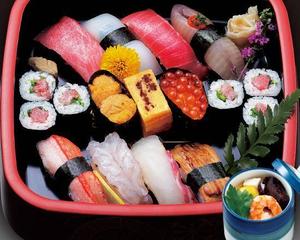 極上にぎり(一人盛) Fine Sushi (Serves 1)