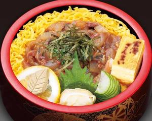 あじちらし Horse Mackerel Chirashi