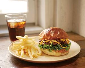 GENUINEチェダーチーズバーガーセット