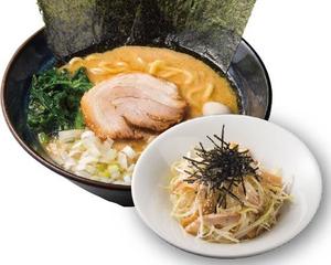 醤油豚骨 ネギ丼セット(並)