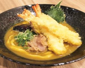 天カレーうどん Tempura Curry Udon