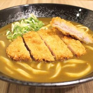 豚ロースかつカレーうどん