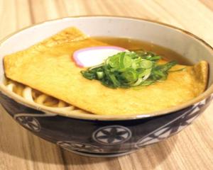 大判きつねうどん Large Portion of Udon with Deep-Fried Tofu