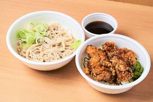 唐揚げ丼セット