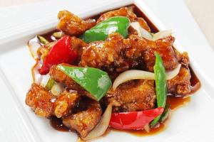 柔らか豚ヒレ黒酢スブタ