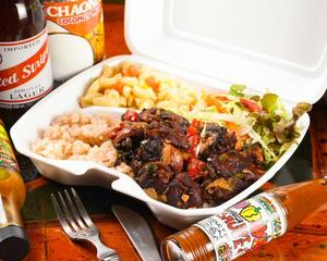 Brown Stew Chicken ブラウンシチューチキン(大盛)