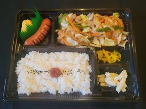 野菜炒め弁当