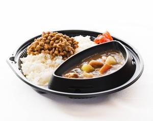納豆カレーライス