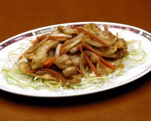 豚肉の生姜焼きご飯