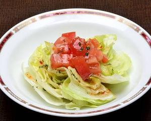 レタスとトマトのさっぱりサラダ