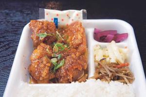 唐揚南蛮弁当 Diced Fried Chicken Nanban Bento Box