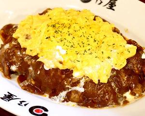 辛くない！オムハヤシカレー