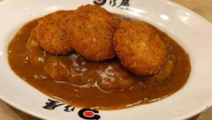 カニクリームコロッケカレー