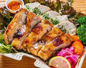【肉1.5倍】相盛りチキンのサラダ【1.5ACS】