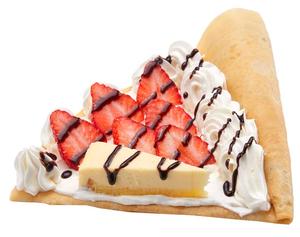マリオンクレープ いちごちょこケーキクリーム