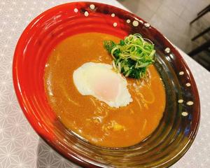 温玉カレーうどん(小ライス付き)