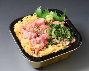 丼丸 大トロねぎとろ丼 Fatty Tuna Belly ＆ Negitoro Rice Bowl