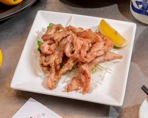但馬高原鶏のせせり塩焼き Salt-Fried Chicken Neck