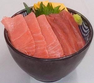 まぐろ2色丼