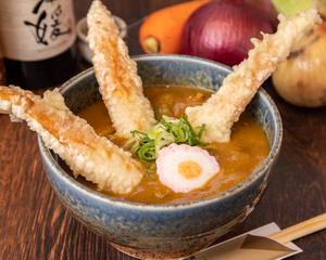 ちく天カレーうどん Curry Udon Noodles with Chikuwa Fishcake Tempura