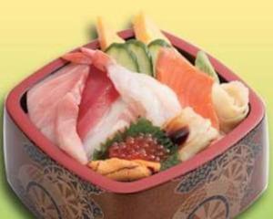 特上ちらし箱寿司