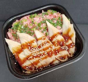 丼丸 穴子ネギトロ丼