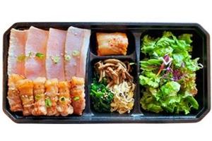 厳選 和豚トロ＆サムギョプサル弁当(豚トロ50g・サムギョプサル100g)
