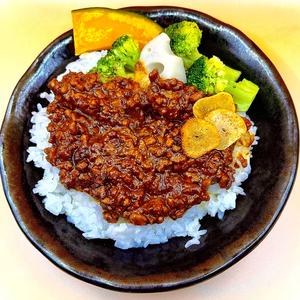 Vegetable keema curry rice bowl ベジタブルキーマカレー